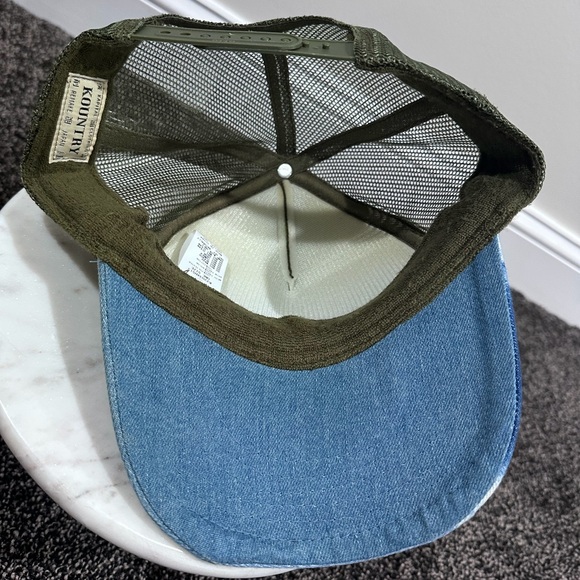 Kapital Kountry Denim Repair Service Green / Blue Trucker 2022 - Picture 6 of 11